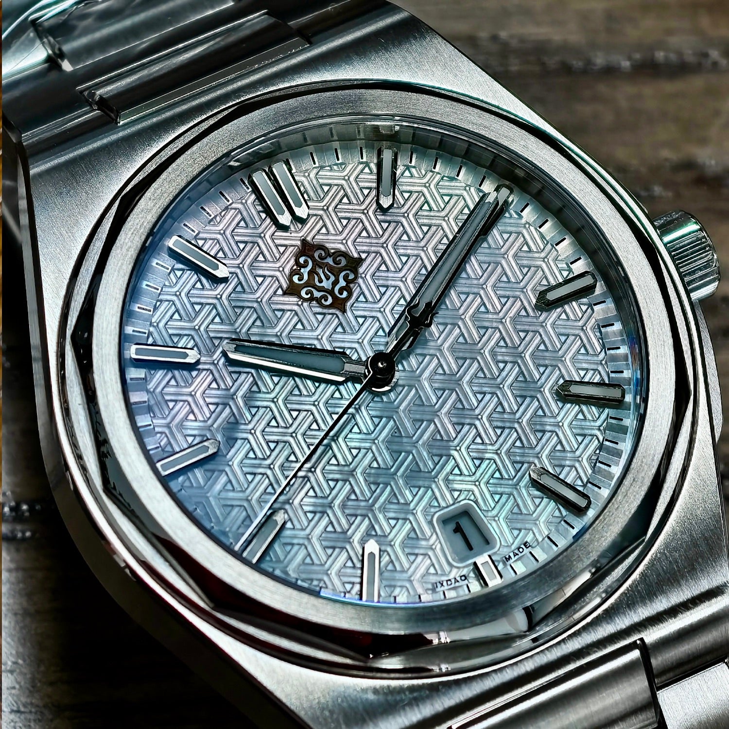 マリモ！ IXDAO Warrior Automatic Integrated Bracelet Watch | Miyota 9015