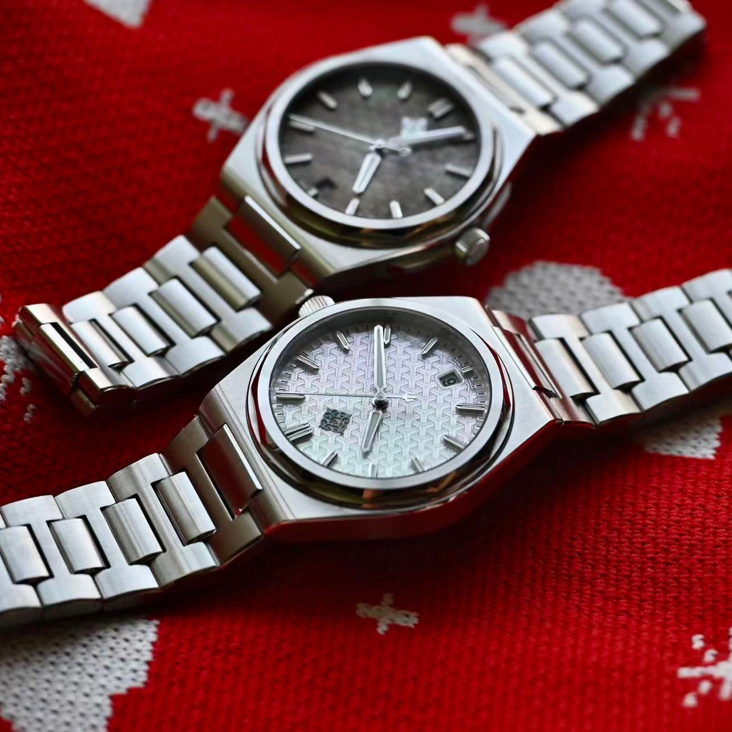 IXDAO Warrior Automatic Integrated Bracelet Watch | Miyota 9015